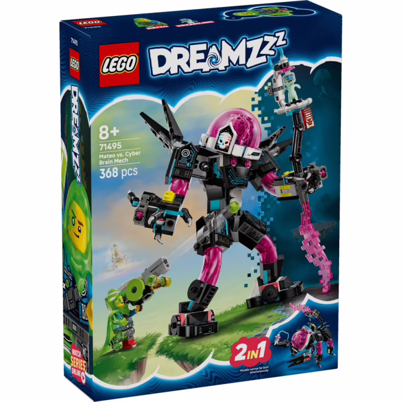Конструктор LEGO DREAMZzzzz Матео против робота Кибермозга (71495)