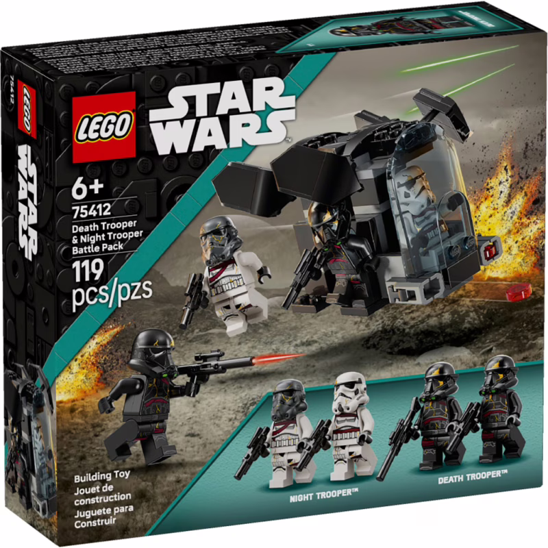 Конструктор LEGO Star Wars Боевой набор «Боец смерти и Ночной пехотинец» (75412-)