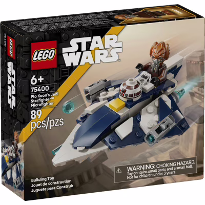 Конструктор LEGO Star Wars Джедайський зірковий мікровинищувач Пло Куна (75400)