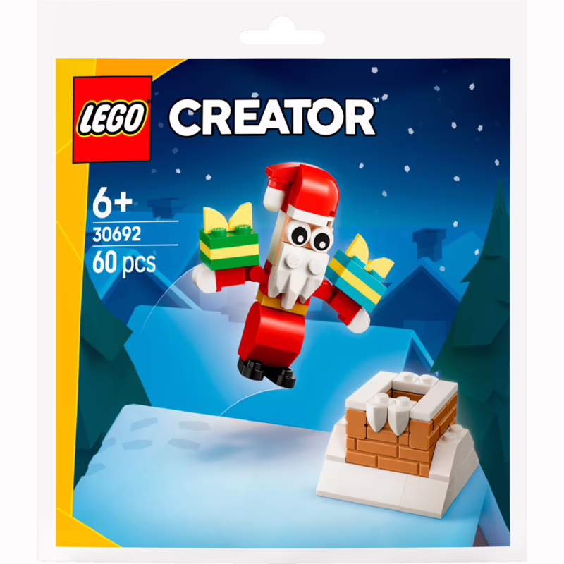 Конструктор LEGO recruitment Creator Рождественские забавы с дымоходом с Сантой (30692)