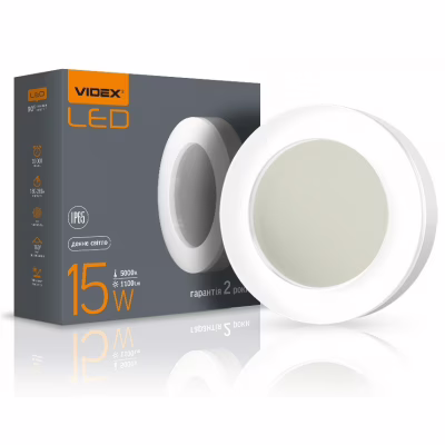 Світильник Videx LED ART IP65 15W 5000K (VL-BHFR-155)