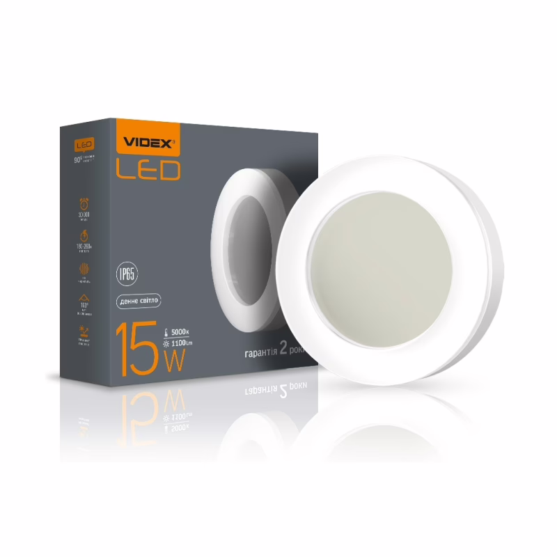 Світильник Videx LED ART IP65 15W 5000K (VL-BHFR-155)