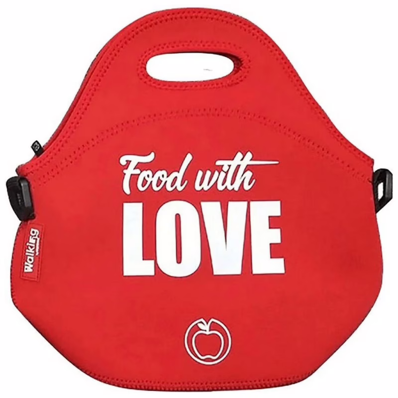 Термосумка Bergner Food with love 30х30х17 см червона (BGEU-2963-6)