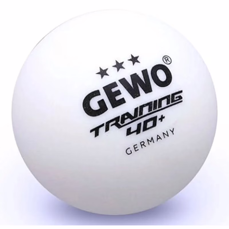 М'ячик для настільного теніса Gewo Trainingsball 40+ 6 шт (85921200) (931058)