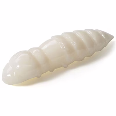 Силикон рыболовный FishUP Pupa 1.5" 009 - White, cheese taste (8шт/уп) (1864.02.78)