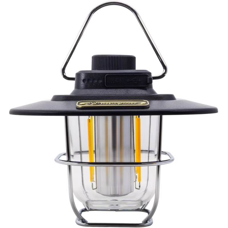 Фонарь Westinghouse RETRO 4W LED Filament WF242 Type-C з функцією Power Bank Чорний (WF242-CB(Black))