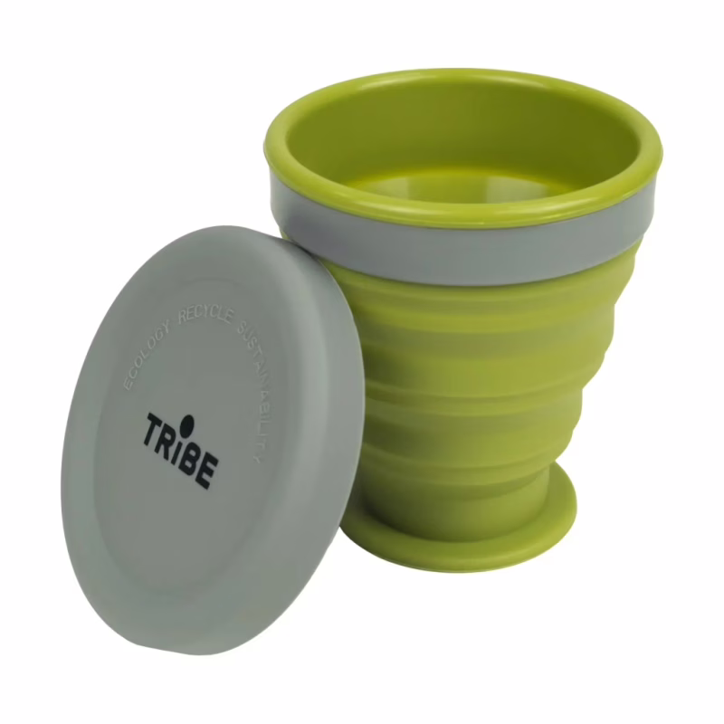 Стакан туристичний Tribe 200 мл T-FF-0001 olive (T-FF-0001-olive)