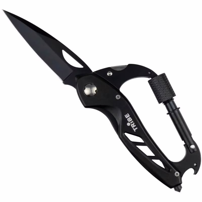 Ніж Tribe Carabiner Knife (T-MG-0014-black)