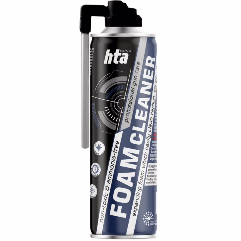 Мастило для зброї HTA Піна для чищення від міді та порохового нагару Foam Bore Cleaner 500 мл (HTA4011)