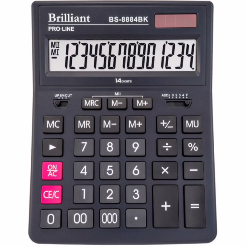 Калькулятор Brilliant BS-8884BK (738584)