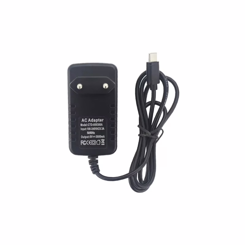 Додаткове обладнання для Мікро ПК Raspberry Pi БЖ 5V 3A Type C EU (RA527)