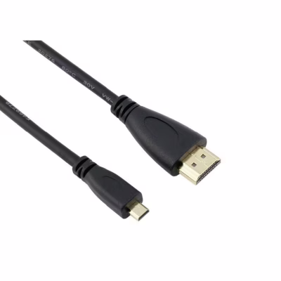 Дополнительное оборудование для Микро ПК Raspberry Pi кабель Micro HDMI to HDMI for Pi 4B (RA557)
