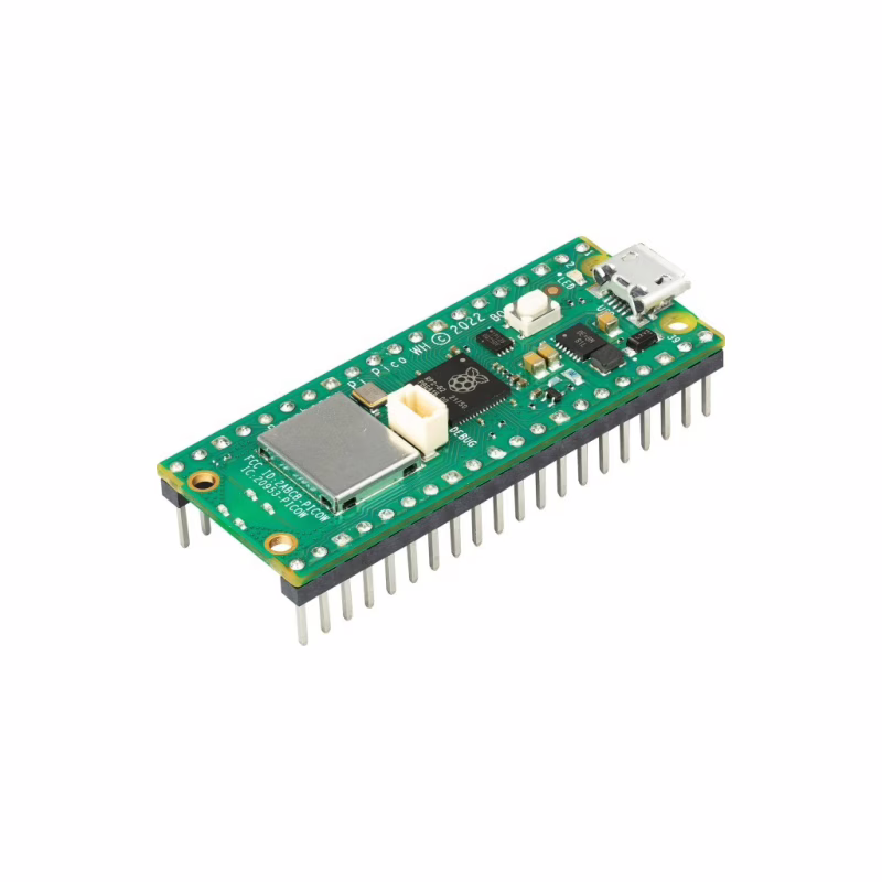 Додаткове обладнання для Мікро ПК Raspberry Pi Мікроконтролер Raspberry Pi Pico WH (SC0919)