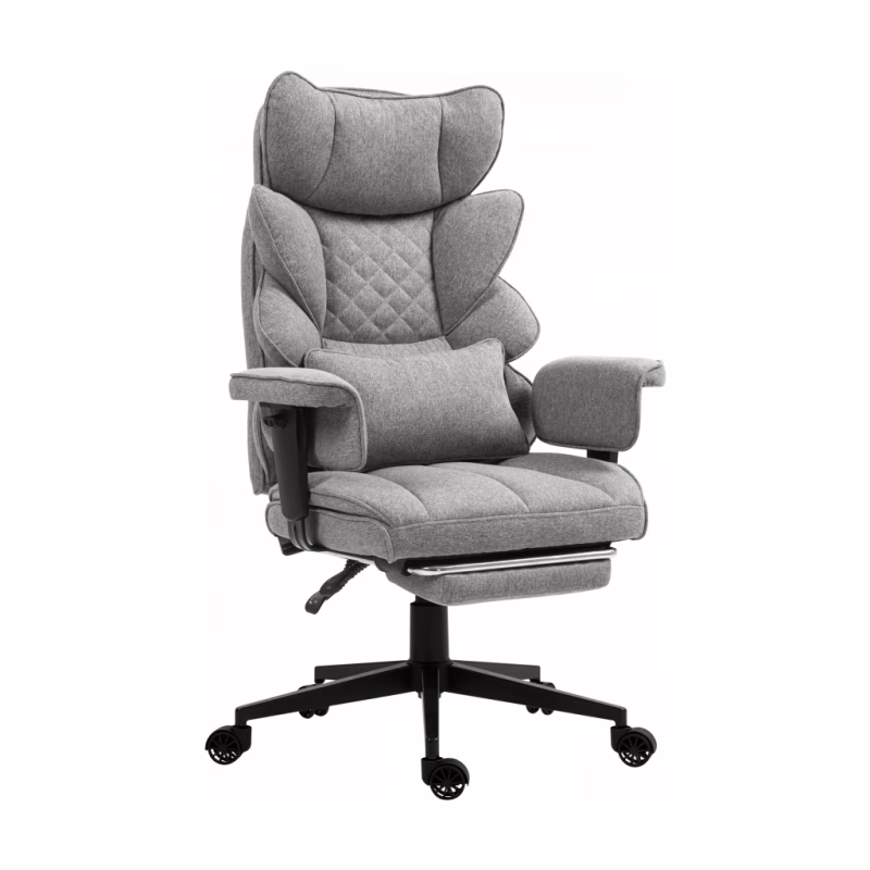 Офисное кресло GT Racer B-2511 Gray (B-2511 Fabric Gray)