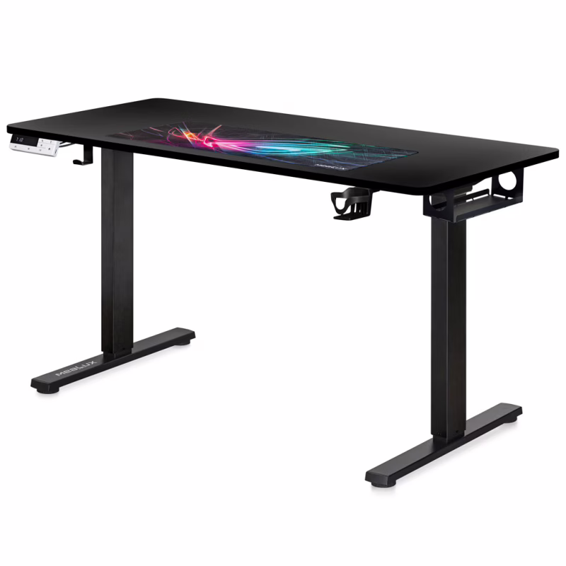 Комп'ютерний стіл Mealux PowerDesk Duo Black (EVO-242 Duo B/B)
