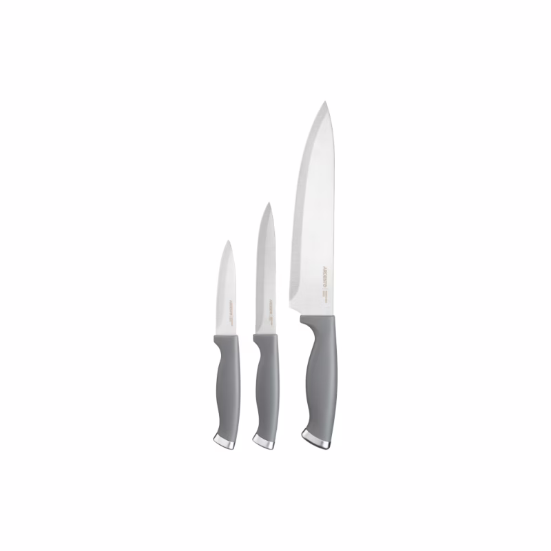 Набор ножей Ardesto Gemini Gourmet 3 шт Grey (AR2103GR)