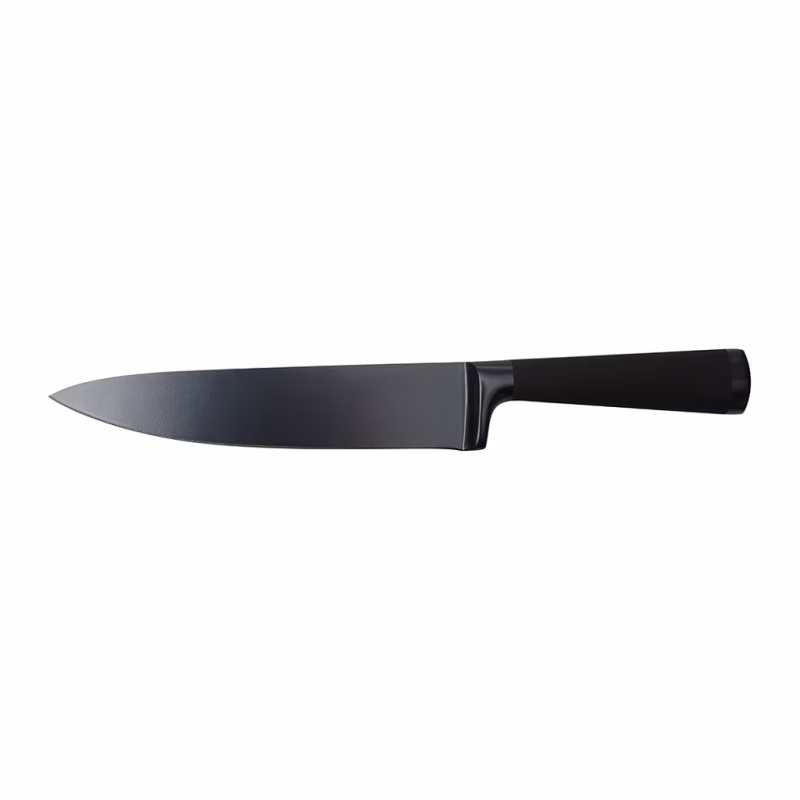 Кухонный нож Bergner Black Blade шеф 20 см (BG-8777)