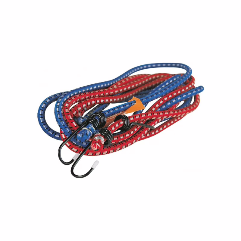 Стяжной ремень Poputchik 2шт x 150см O 8MM "ELASTIC STRAP" (18226-IS)