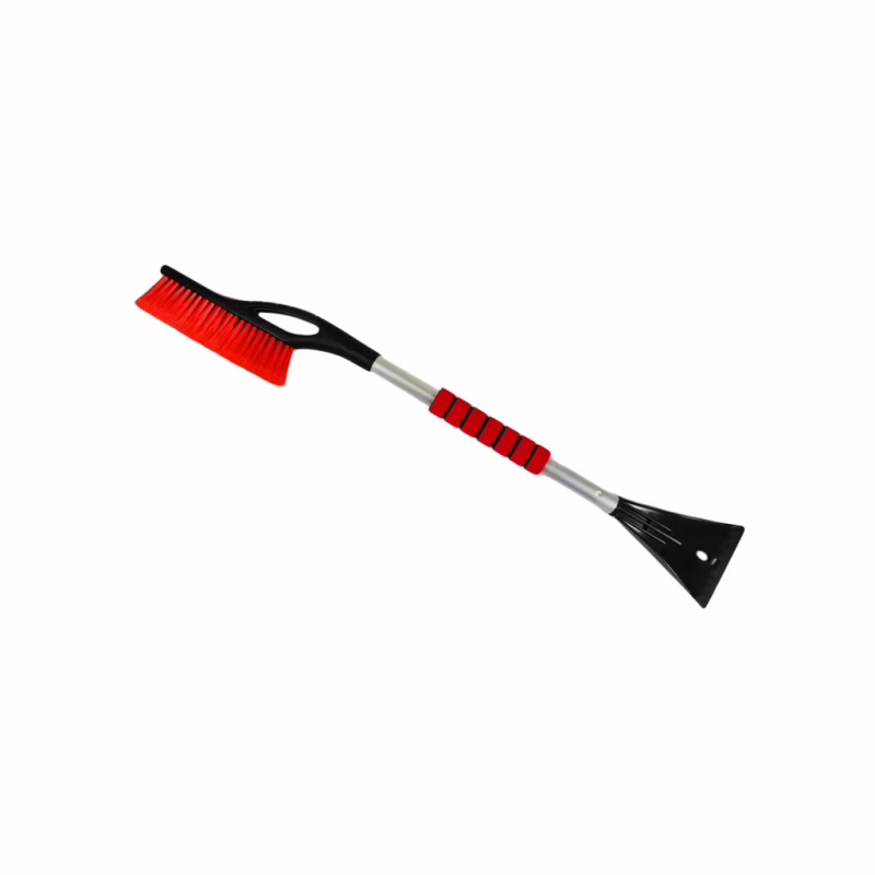 Щетка со скребком Bottari 75см червона "ICE-75" (32327Red-IS)