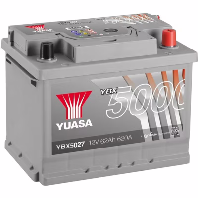 Акумулятор автомобільний Yuasa 12V 65Ah Silver High Performance Battery (YBX5027)