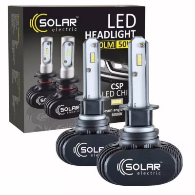 Автолампа SOLAR HB4 LED 12/24V 40W 5000Lm 6000K, CSP1860 (8206)