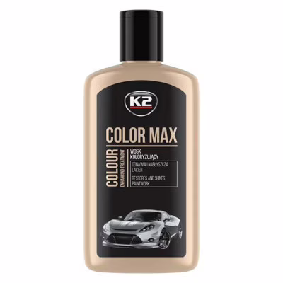Автополироль K2 COLOR MAX 250ml черный (K020CAN)