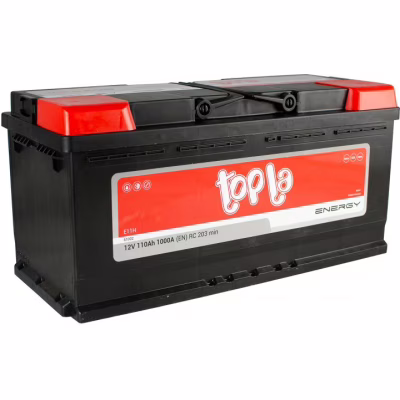 Акумулятор автомобільний Topla 110 Ah/12V TOP Euro (108 210T)