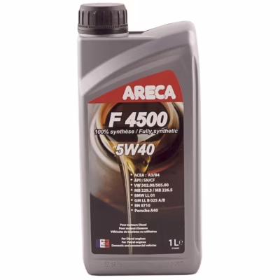 Моторное масло Areca F4500 5W-40 1л (50908)