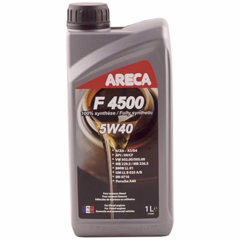 Моторное масло Areca F4500 5W-40 1л (50908)