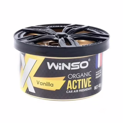 Ароматизатор для автомобиля WINSO Organic X Active 40gr - Vanilla (533730)