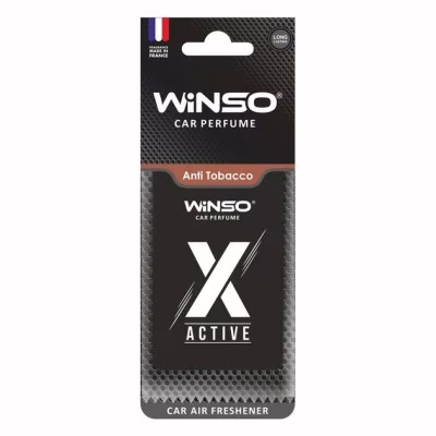 Ароматизатор для автомобиля WINSO X Active Anti Tobacco (533410)