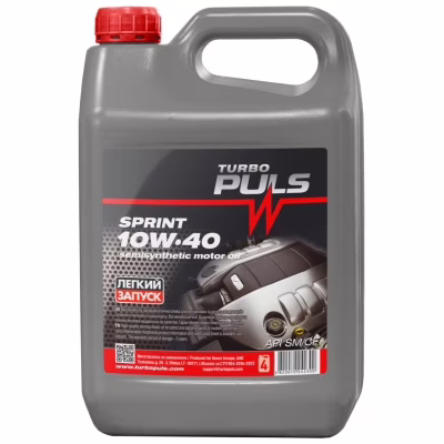 Моторное масло TURBO PULS Sprint 10W-40, 3,6л (75389)
