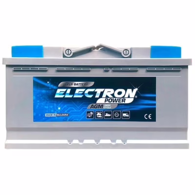 Акумулятор автомобільний ELECTRON AGM 100Ah Ев (-/+) (950EN) (81090)