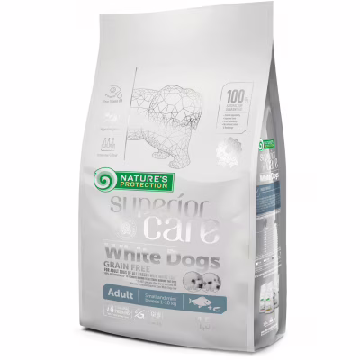 Сухой корм для собак Nature's Protection Superior Care White Grain Free Adult Small and Mini 1.5 кг (NPSC45667)
