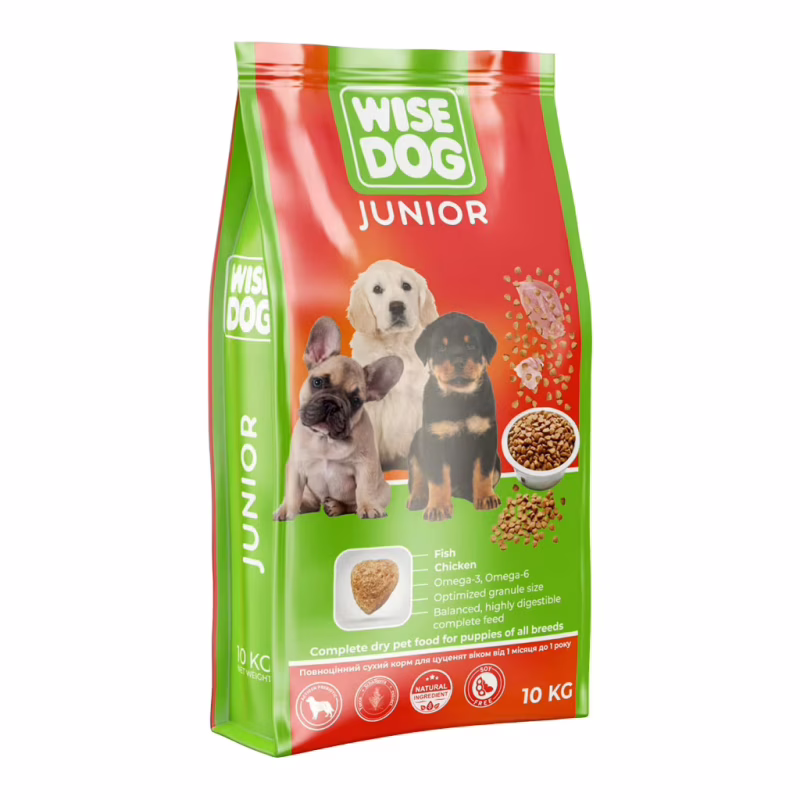 Сухий корм для собак Wise Dog Junior 500 г (4820111141685)