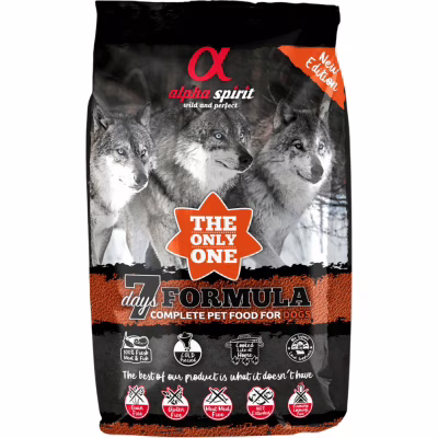 Сухой корм для собак Alpha Spirit The Only One 7 Days Formula 12 кг (8436586310318)