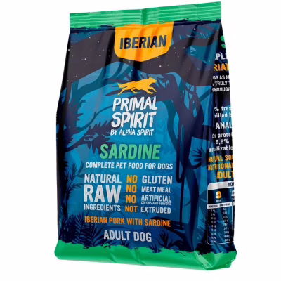 Сухой корм для собак Alpha Spirit Primal Iberian Sardine 1 кг (8436586311452)