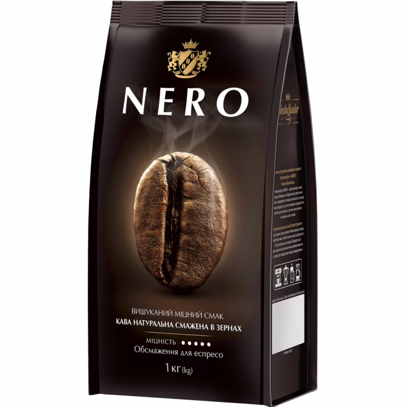 Кофе Ambassador в зернах 1000г пакет, "Nero" (am.52309)