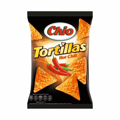 Чипсы Chio Tortillas со вкусом перца чили 125 г (4001242105931)