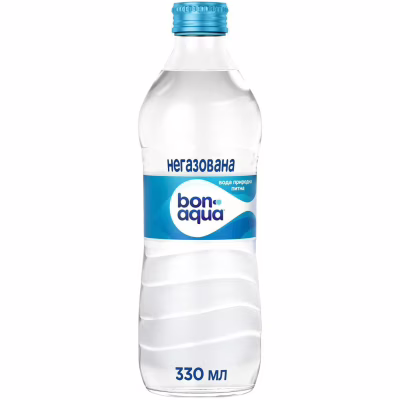 Мінеральна вода BonAqua Негазована 330 мл (90382758)