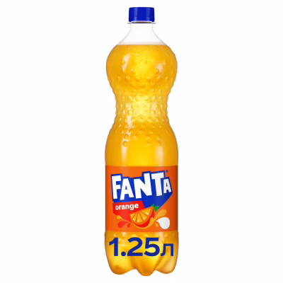 Напій Fanta Безалкогольний сильногазований соковмісний Апельсин 1.25 л (5449000028938)