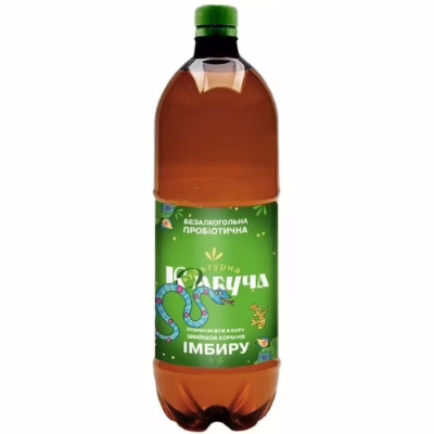 Напій Культурна Комбуча Імбир 500 мл (4820267900259)