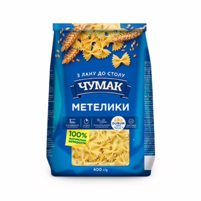 Макарони Чумак Метелики 400 г (4820156762395)