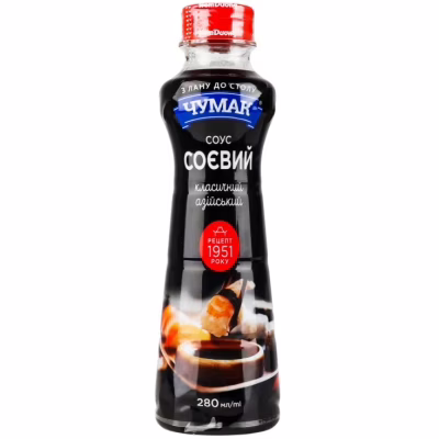 Соус Чумак Соевый 280 мл (4823096007830)
