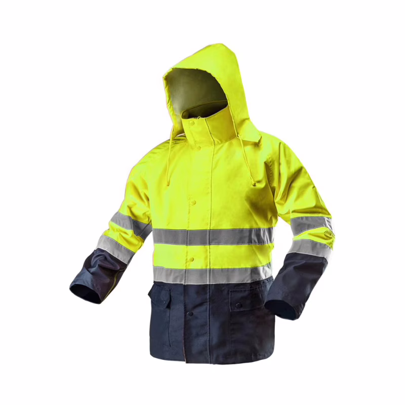 Куртка рабочая Neo Tools повышенной видимости, Oxford 300 D, желтая, р. (81-720-M)