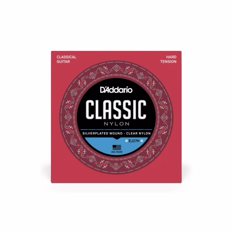 Струны для гитары D'Addario Student Classics Hard Tension (EJ27H)
