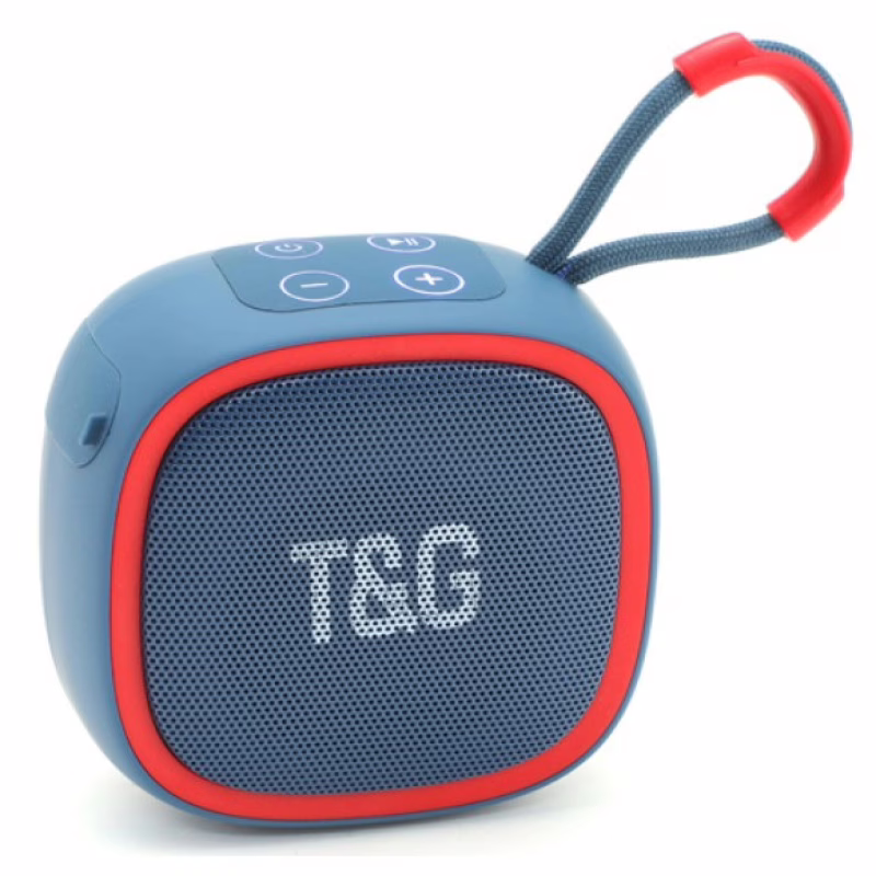 Портативная Bluetooth-колонка TG659, синяя