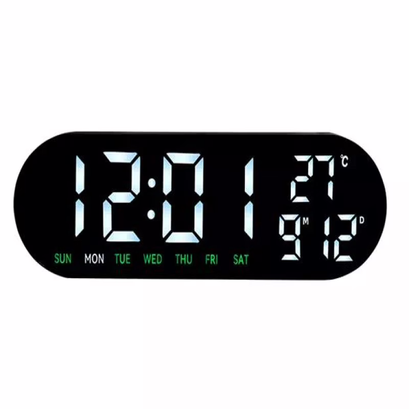 Годинник електронний VST-913-6, білий, температура, USB