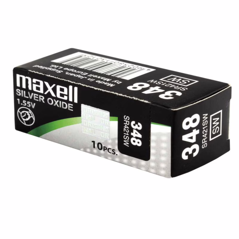 Батарейки-таблетки Maxell 348/SR421SW