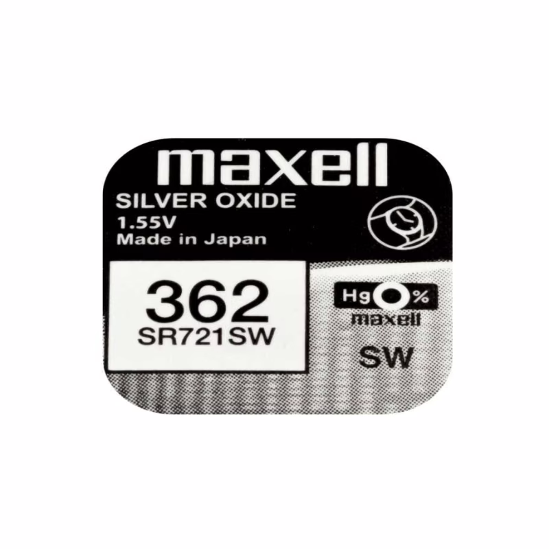 Батарейки-таблетки Maxell 362/SR721SW